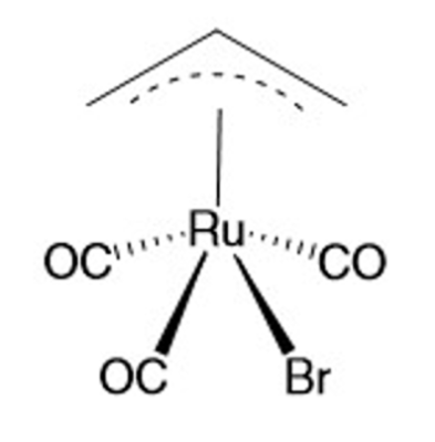  (η<sup>3</sup>-allyl)Ru(CO)<sub>3</sub>Br<br><br>