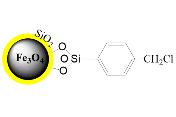 Si-benzylchloride 苄基氯修饰磁珠, 10 mg/ml 在无水乙醇中, 360 - 440 nm