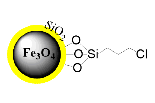 Si-Cl 氯丙基修饰磁珠, 10 mg/ml 在无水乙醇中, 360 - 440 nm