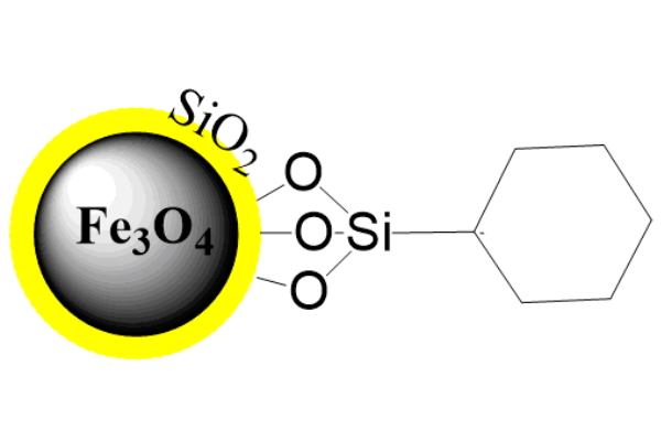 Si-Cyclohexane 环己基修饰磁珠, 10 mg/ml 在无水乙醇中, 360 - 440 nm