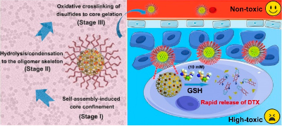 图1 硅烷分子修饰的纳米药物在肿瘤治疗方面的应用</b><sup>[2]</sup>