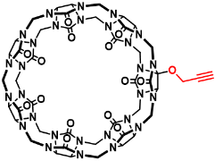 结构式：炔基葫芦[7]脲