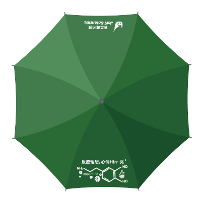 定制晴雨伞绿色